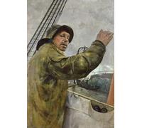 ZHAOSHAN De Célèbres Tableaux Paysage Toile Affiche Affiche De Arts Porto de Christian Krohg Impression Peinture Huile Pour la Décoration de la Chambre à Coucher 60x90cm