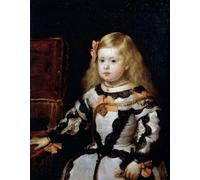 ZHAOSHAN De Célèbres Tableaux Paysage Toile Affiche Affiche De Arts Portrait de la princesse Margaret fille du roi Eve par Diego Rodriguez Impressions Artistiques Pour la Décoration de Bureau 60x90cm