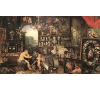 ZHAOSHAN De Célèbres Tableaux Paysage Toile Affiche Affiche De Arts Vue par Jan l'Ancien Brueghel Impression Peinture Huile Pour la Décoration de Bureau 60x90cm