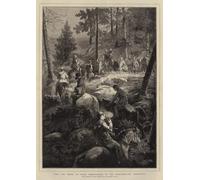 ZHAOSHAN De Célèbres Tableaux Paysage Toile Affiche Affiche De Arts Wales Deer Stalking in the Highlands par Mihaly Von Zichy Impression Peinture Huile Pour la Décoration Murale 60x90cm