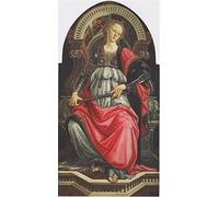 ZHAOSHAN Peinture sur toile Poster 58 x 90 cm sans cadre Fortitude By Sandro Botticelli