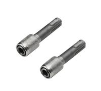 ZHaotn Adaptateur SDS Plus for tige hexagonale 1/4" - Convertisseur hexagonal - Marteau électrique - Tournevis électrique - Porte-embout - Douille - Visseuse à chocs