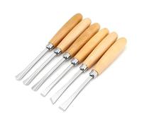 ZHaotn Ensemble de 6 ciseaux à main for sculpture sur bois, couteau de coupe professionnel, outils de sculpture, ciseaux for menuisier