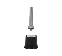 ZHaotn Support de disque abrasif à verrouillage par rouleau de 1/2/3 pouces, adaptateur à changement rapide avec tige de 1/4 po for le meulage et le polissage