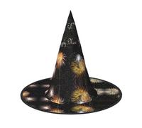ZHAOUR 1 chapeau d'Halloween - Happy New Year imprimé sorcières décoration fête, cosplay, jeu de rôle, carnaval, déguisement