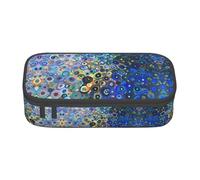 ZHAOUR Trousse à crayons avec motif imprimé de peinture colorée - Organiseur multifonction - Tissu Oxford durable, plusieurs compartiments, Peinture colorée, Taille unique, Cartable