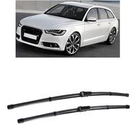 ZHAOWLI Essuie-Glace de Voiture pour Audi A6 C7 2012-2017, Essuie Glace Avant Kit Balais D'essuie-Glaces Auto Durable Essuie Glace Accessoires