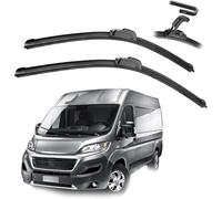 ZHAOWLI Essuie-Glace de Voiture pour Fiat Ducato 1995 1996 1997 1998 1999 2000 2001 2002 2003 2004 2005 2006, Essuie Glace Avant Kit Balais D'essuie-Glaces Auto Durable Essuie Glace Accessoires
