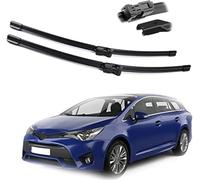 ZHAOWLI Essuie-Glace de Voiture pour Toyota Avensis T270 MK3 2009 2010 2011 2012 2013 2014 2015-2018, Essuie Glace Avant Kit Balais D'essuie-Glaces Auto Durable Essuie Glace Accessoires