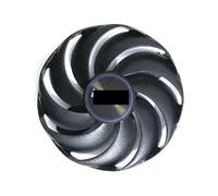 ZHAOWOZ 2 Ventilateurs 87MM 6PIN RX6600 GPU Ventilateur CF9010H12D pour Sapphire pour Nitro + pour AMD pour Radeon RX 6600 XT Carte Graphique(Silver)