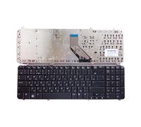 ZHAOWOZ Clavier d'ordinateur Portable américain, Russe, Espagnol et Arabe pour HP Pavilion DV6, DV6T, DV6-1000, DV6-1200, DV6T-1100, DV6T-1300, DV6-2000(RU Black)