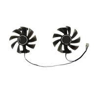 ZHAOWOZ pour PowerColor pour Red pour Devil RX470 RX480 RX580, Ventilateur de Refroidissement GPU, PLA09215B12H, GA91S2H, pour Dragon AX RX 480 470 580, Refroidisseur Cartes vidéo