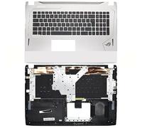 ZHAOWOZ Repose-Poignet Clavier ukrainien/Italien/Belge/français/Russe pour ASUS pour ROG pour Strix GL502 GL702V GL702VM VMK GL702VS VSK GL702VT GL702VI 13NB0CQ1AP0411(UK GL702VMK)
