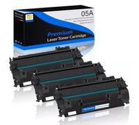ZHAOXCAIN 05A CE505A Toner Compatible Compatible avec P2035 P2035N P2055DN Disponible en 1 2 3 5 10 Rendement du Pack(3PK)