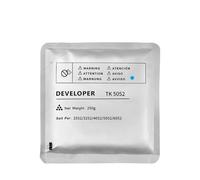 ZHAOXCAIN 250g TK-5052 Powder de développeur Compatible Compatible avec Une Utilisation avec TaskalFA 2552CI 3252CI 3552CI 4052CI 5052CI 6052CI COPIEUR(Cyan)