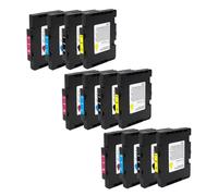 ZHAOXCAIN Cartouche à Encre à Jet d'encre Compatible Compatible avec imprimante virtuose de SG400 SG800 Couleur Sublimation Encre Compatible avec SG800 SG400(12pcs 3set)