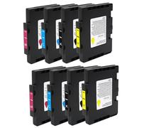 ZHAOXCAIN Cartouche à Encre à Jet d'encre Compatible Compatible avec imprimante virtuose de SG400 SG800 Couleur Sublimation Encre Compatible avec SG800 SG400(8pcs 2set)