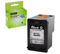 ZHAOXCAIN Cartouche à Encre Compatible 67xl rendement Noir et tri-Couleur 67xl Compatible avec 6052 6055 Pro 6452 6455 6458 imprimantes(1PK Black)