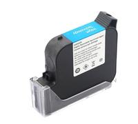 ZHAOXCAIN Cartouche à Encre Eco Solvent 25,4 mm Compatible avec imprimantes Portables compatibles avec l'impression d'expiration à Jet d'encre Portable 600dpi(25.4mm Green)