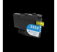 ZHAOXCAIN Cartouche à Encre LC3333 Compatible avec Puce Compatible avec DCP-J1100DW MFC-J1300 Couleur Pigment Pigment Ink LC333XL 3333(Cyan)