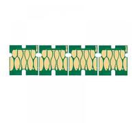 ZHAOXCAIN Cartouche à Encre Rechargeable Compatible avec Les modèles C4000 C5000 C6000 avec Un système d'approvisionnement continu et Une Puce permanente(4Color Chip)