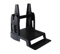 ZHAOXCAIN Compatible avec Argox Datamax TSC GodEx Printers Paper Stand 26,5 cm x 27cm x 20,5 cm Ajustement Universel Noir Blanc(Black)