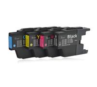 ZHAOXCAIN Compatible LC12 LC17 LC40 LC71 LC73 LC75 LC400 LC1220 LC1240 LC1280 CARTRILLE À L'ENK Compatible avec MFC-J6910DW J6710DW J840N J280W Impressions(1Set 4Color)