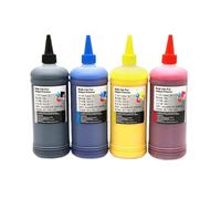 ZHAOXCAIN Encre pigmentée Compatible 500ML, supplément d'encre Compatible avec CW2200 CW2201, Compatible avec l'impression de Plans de Machines d'ingénierie(500ML-yellow)