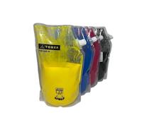 ZHAOXCAIN Ensemble de Poudre de Toner CMYK Compatible avec C224 C364 C224E C284 C284E Solutions de copiement compatibles