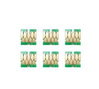 ZHAOXCAIN Ensemble de puces à Cartouche à Encre Compatible T7811-T7816 Compatible avec Frontier-S DX-100 Fuji DX100 Imprimante jetable Chips(T7811-7816 Chip 1Set)