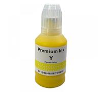 ZHAOXCAIN Ensemble d'encre de Recharge de Bouteille à Base d'eau en Vrac Compatible MAXIFY GX6060 GX7060(Yellow 1pcs)