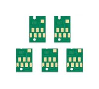 ZHAOXCAIN Entretien Compatible Réservoir à Encre T699700 Couleur sûre P6000 P6080 P7000 P8000 P9000 T3400 T5400 T3470 T5470 P7570(5PCS Chip)