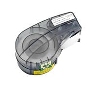 ZHAOXCAIN Étiquette en Nylon Noir sur Blanc, 19.1mm x 4.9m, 0.75x16, Compatible avec Les Fournitures d'imprimante, modèles d'imprimante Compatible avec numéro de pièce M21-750-499(4 PCS)