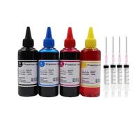 ZHAOXCAIN Kit de Recharge d'encre Universelle 4 x 30 ML Compatible avec Les Fournitures d'imprimante 301 302 304 305 XL Deskjet 2540 2050 2510 2620 2630 2632 5030 5020 3720 3730(1BK 1C 1M 1Y)