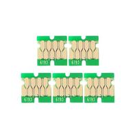 ZHAOXCAIN Poup de réservoir de Maintenance Compatible Compatible avec T6193 Compatible avec T3200 T5200 T7200 T3000 T5000 T7000 T5270 Printeur Imprimante Auto Réinitialiser la Puce(5 Pieces)