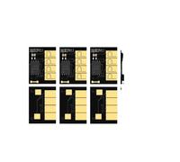 ZHAOXCAIN Puce de Cartouche d'encre Compatible 730XL, Compatible avec imprimante Traceur T1600 T1700 T2600, Puce de comptage de Cartouches d'encre(Chip-Y)