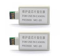 ZHAOXCAIN Réinitialisation de la Puce de boîte de Maintenance MC20 MC20 Compatible avec ImagePrograf Pro-1000 Pro-500 Pro500 Pro-500 imprimantes(2PCS)