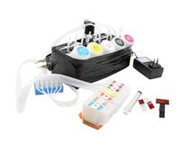 ZHAOXCAIN Système d'alimentation à l'encre CISS Compatible avec XP-15000 avec porteuse à Encre Blanche Compatible avec Les modèles XP-15010 XP-15080 sans Puce