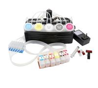 ZHAOXCAIN Système d'approvisionnement en Encre DTF CISS Compatible avec Les imprimantes XP-15000 compatibles avec attaquant à Encre Blanc sans Puce