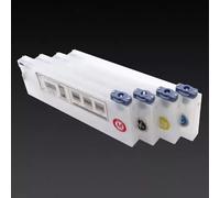 ZHAOXCAIN Système d'encre en Vrac Compatible avec imprimante Eco solvant, Compatible avec Divers modèles Roland, Dont 540 740 1000 SP300 SP540 XC540 XJ640(4pcs Cartridge)