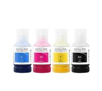ZHAOXCAIN T49N T49H T49L Ink Compatible avec imprimantes compatibles, notamment SC-F100 F170, F160 F500 F550 F570 F530 T3170X T3180D T3180N 140ml par Bouteille(4 M)