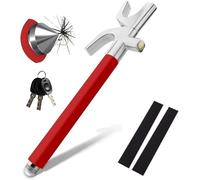 zhaoyaoni Voiture Volant pour Mazda CX5 CX 5 CX-5,Antivol Bloque Volant Voitures Barre Anti Vol Voiture Canne,b/Red
