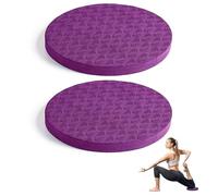 ZHAOYCSH 2 Pcs Genouillères de Yoga - Paire de Coussins de Genou 15mm Extra Épais, Tapis Antidérapants Ultra Doux pour Protéger Les Genoux, Poignets, Coudes et Chevilles Contre Les Blessures