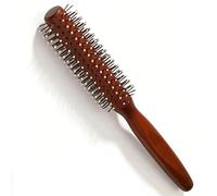 Zhaoyiman Petite brosse ronde, peignage, coiffage, peigne sphérique en nylon résistant à la chaleur, brosse ronde pour homme et femme, brosse à cheveux circulaire portable de voyage