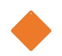 ZhaoYuGoods Beauty Lot de 6 cartes désodorisantes pour voiture - Orange brûlé - Pour homme et femme - Décoration parfumée à suspendre pour miroir de voiture, maison, placard