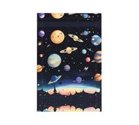 ZhaoYuGoods Couvercles de prise d'interrupteur décoratifs, Saturne Jupiter Earth imprimés, plaques murales durables, plaque murale électrique, 12,5 x 8 cm