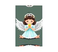 ZhaoYuGoods Couvercles décoratifs pour interrupteur, joli petit ange imprimé, plaques murales durables, plaque frontale électrique, 12,5 x 8 cm