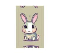 ZhaoYuGoods Couvercles décoratifs pour interrupteur, joli petit lapin imprimé, plaques murales durables, plaque frontale électrique, 12,5 x 8 cm