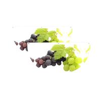 ZhaoYuGoods Drapeau à suspendre Motif raisins violets et verts