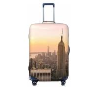 ZhaoYuGoods Empire State Building Housse de protection anti-rayures pour valises, Noir , L, Paysage urbain